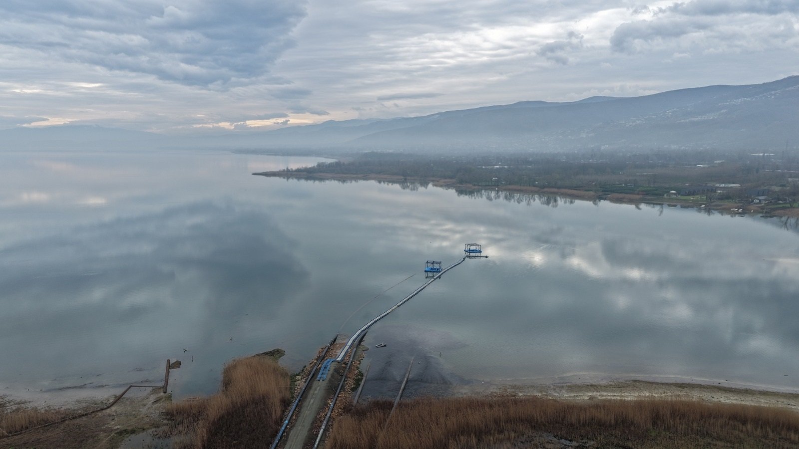 Yüzde 96 seviyesine ulaşan Yuvacık Barajı'ndan, Sapanca Gölü'ne 'can suyu'