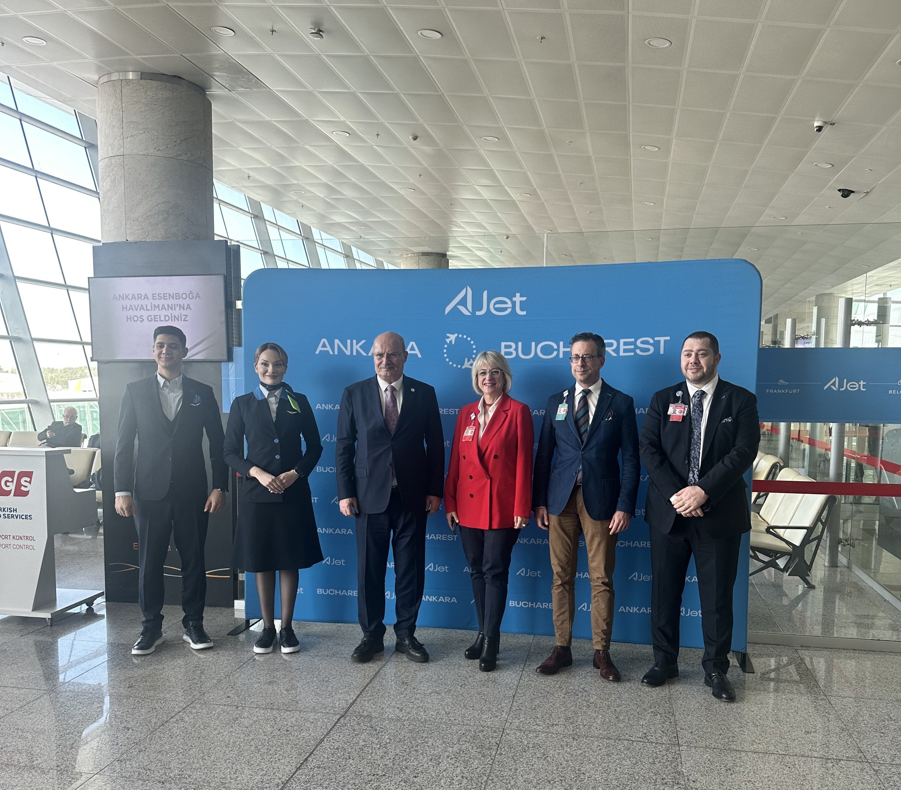 Ankara Esenboğa'dan Bükreş'e direkt uçuşlar başladı