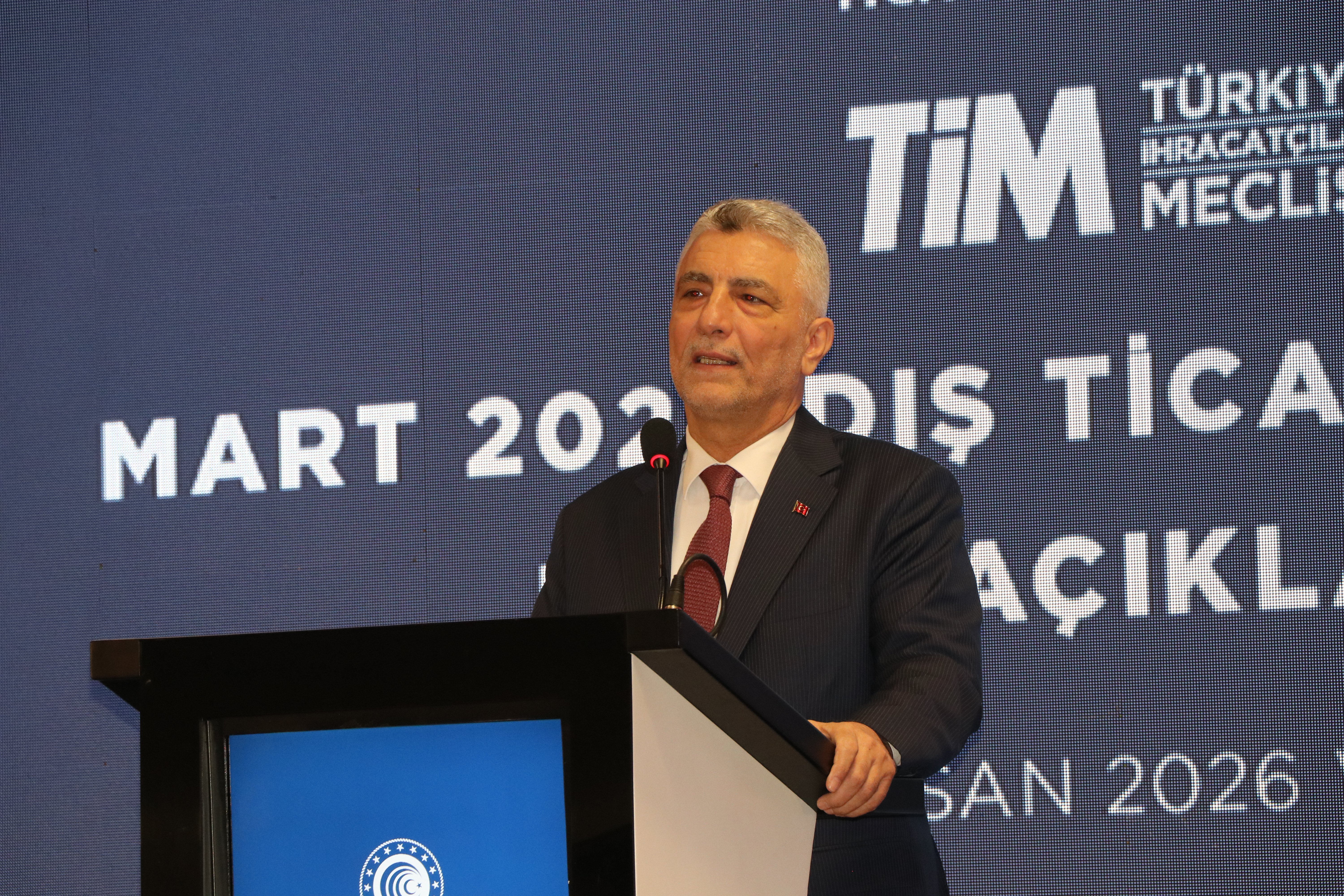 Bakan Bolat, mart ayı dış ticaret verilerini açıkladı