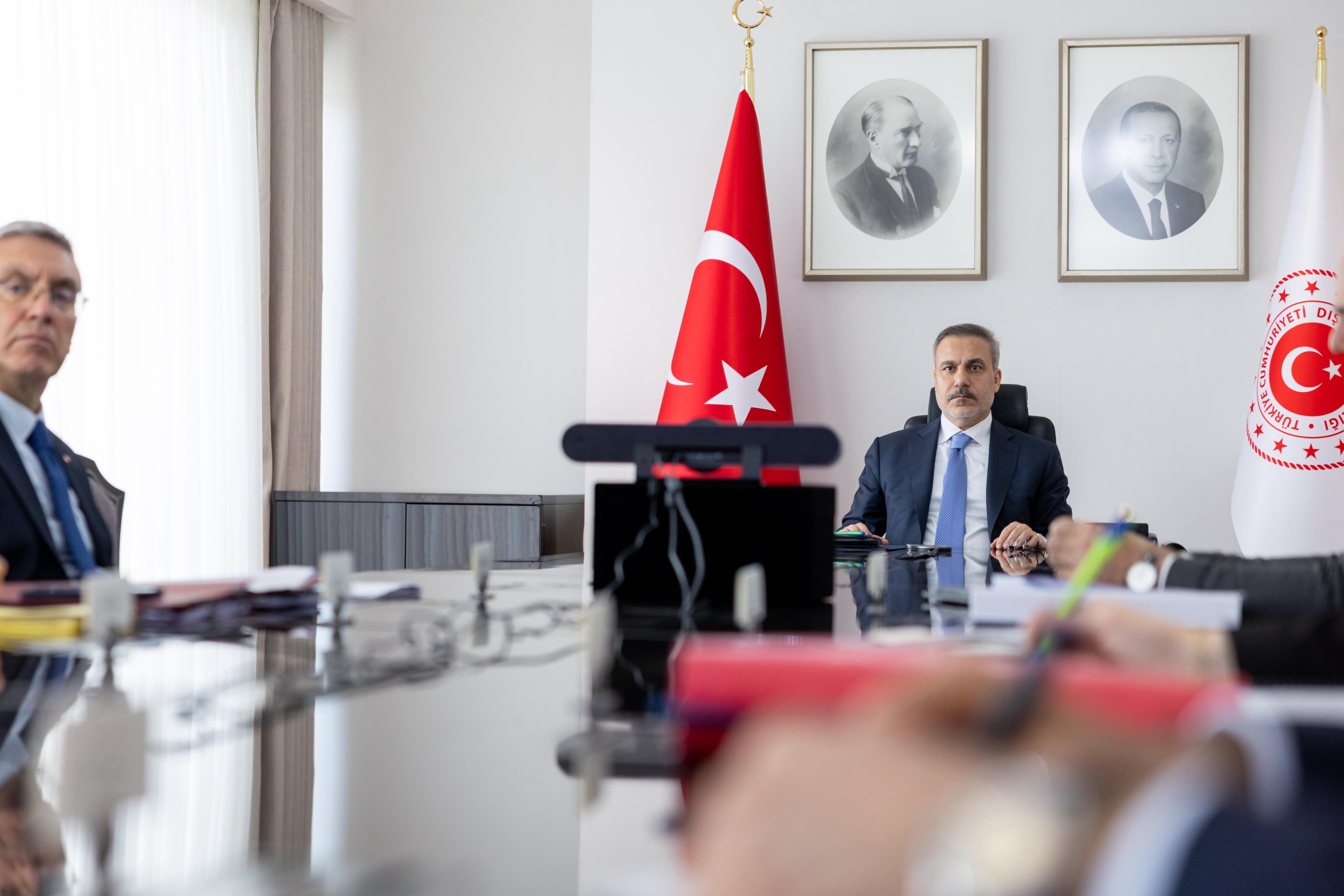 Bakan Fidan, 'Hürmüz Boğazı' toplantısına katıldı