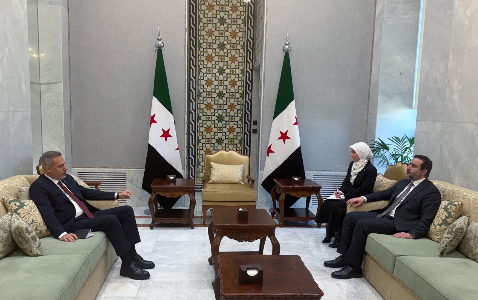 Bakan Fidan, Suriye'ye gitti (2)