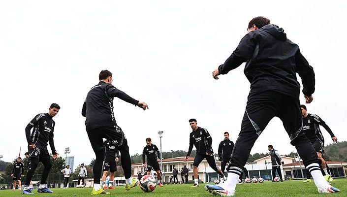 Beşiktaş, Fenerbahçe derbisinin hazırlıklarına devam etti