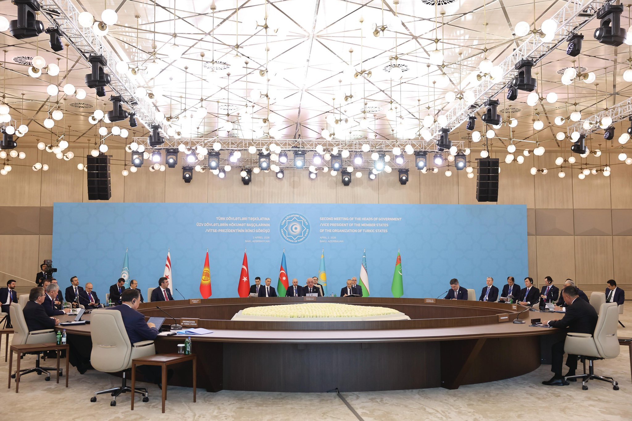 Cumhurbaşkanı Yardımcısı Cevdet Yılmaz, Azerbaycan'da