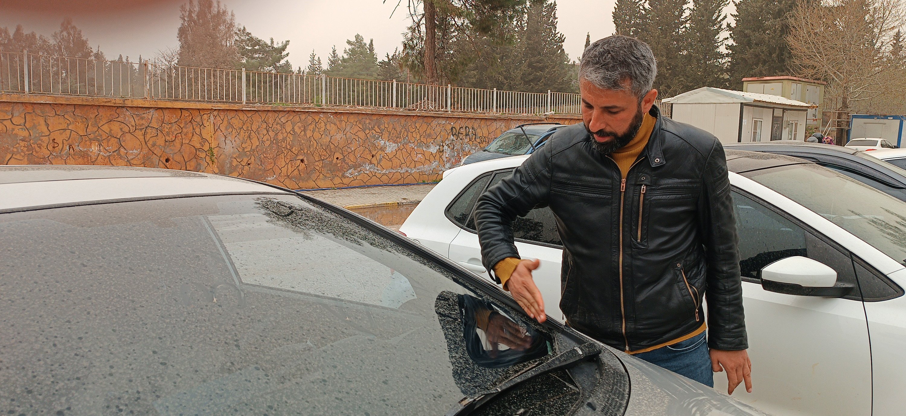 Gaziantep'te toz taşınımı etkili oldu