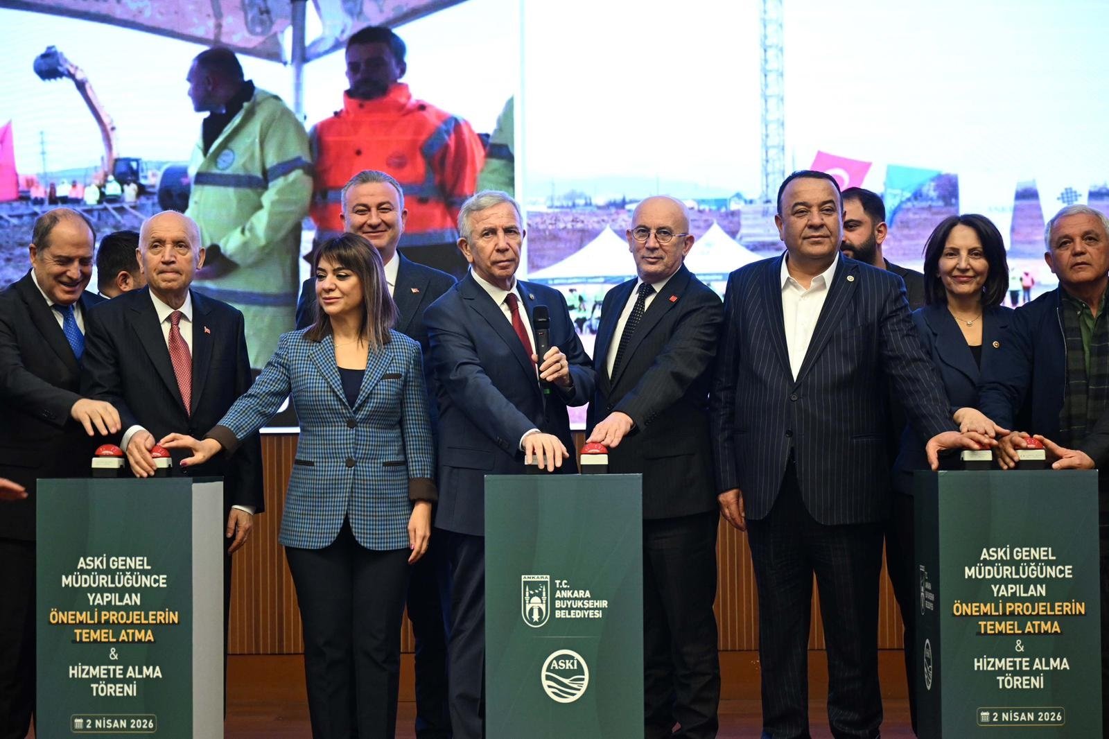 Mansur Yavaş: Ankara'da su sıkıntısı yaşamayacağımız günleri görmek istiyoruz