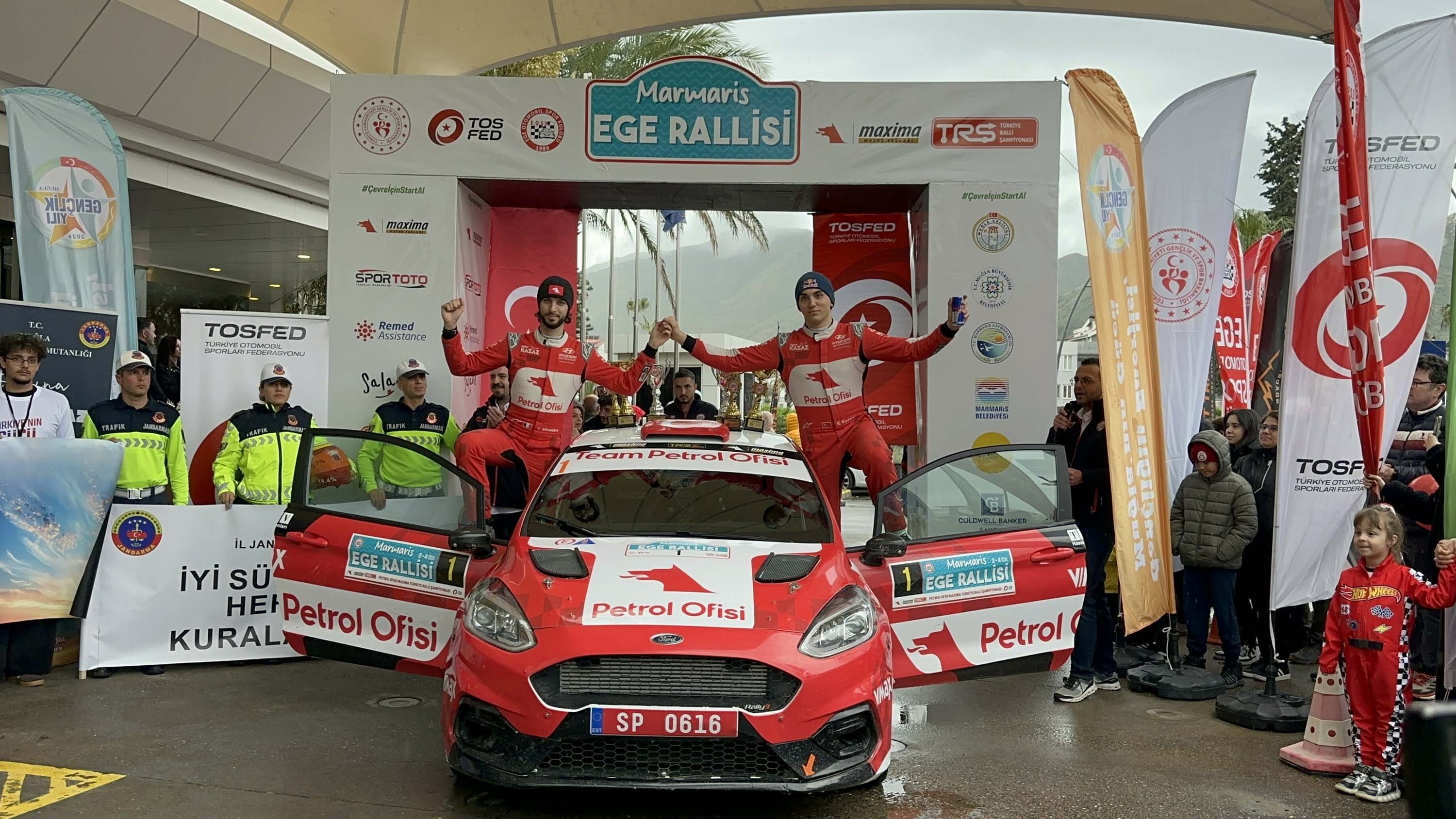 Marmaris'te ralli heyecanı sona erdi
