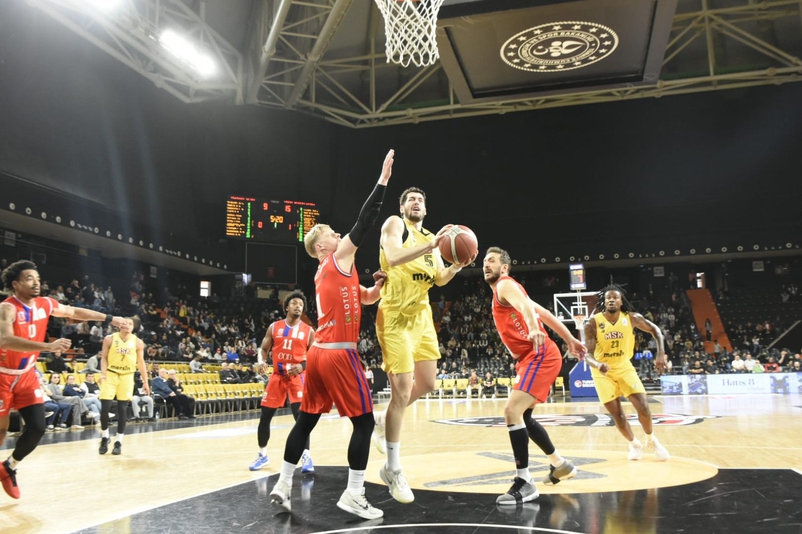 Mersin Spor - Onvo Büyükçekmece Basketbol: 87-94