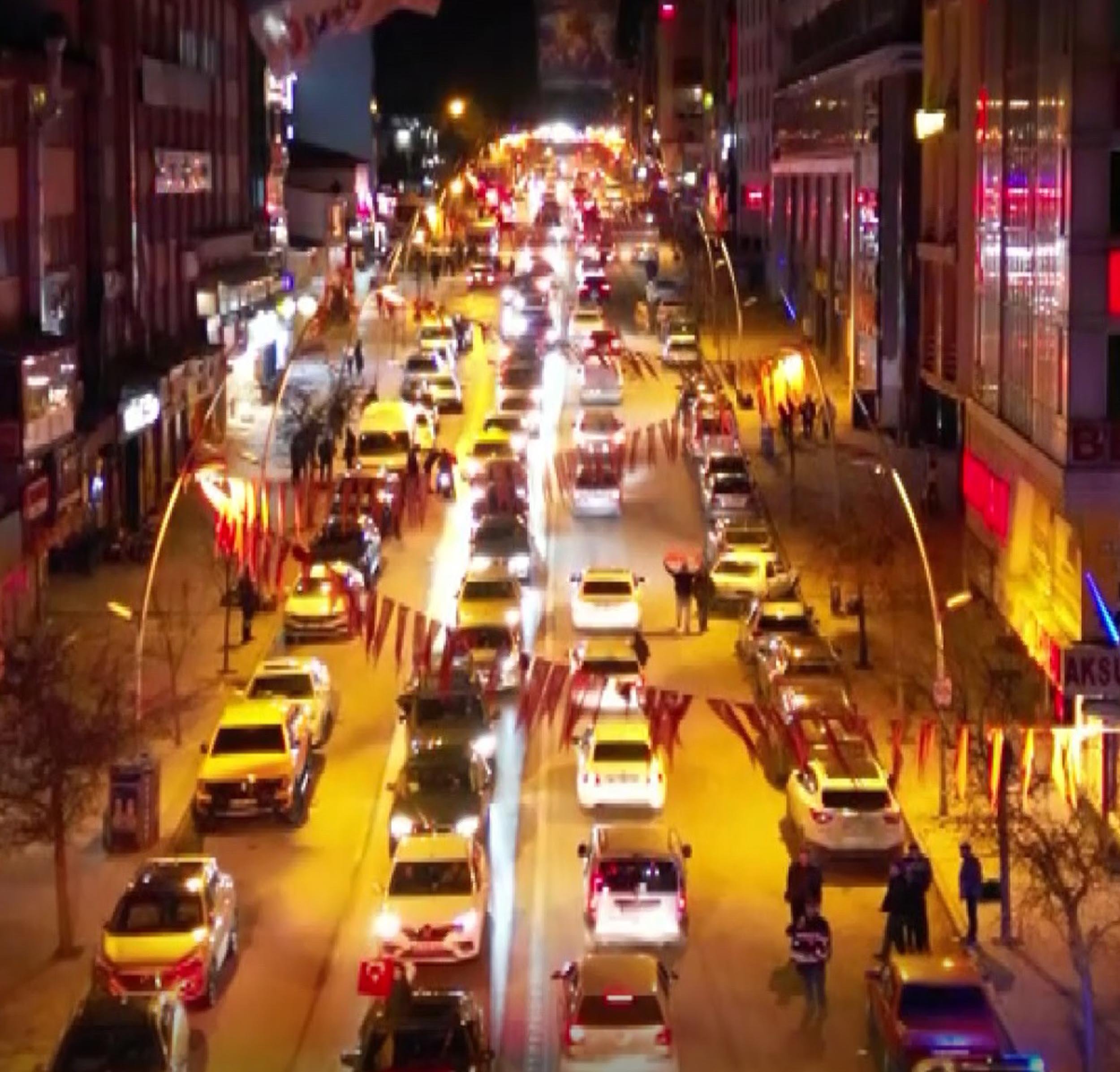 Milli takımın başarısı Erzurum'da coşkuyla kutlandı