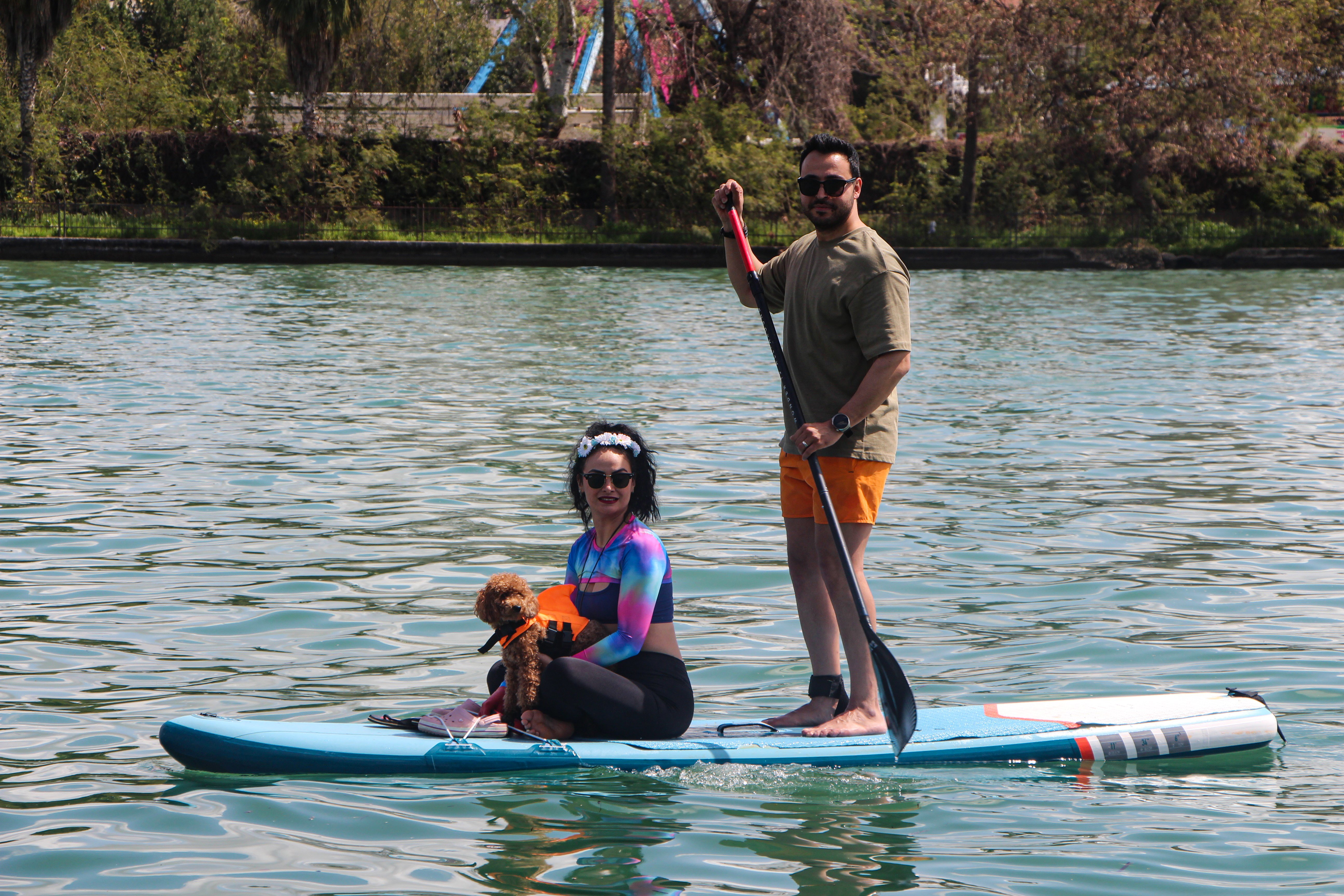 Portakal Çiçeği Karnavalı'nda 'su korteji' renkli görüntülere sahne oldu