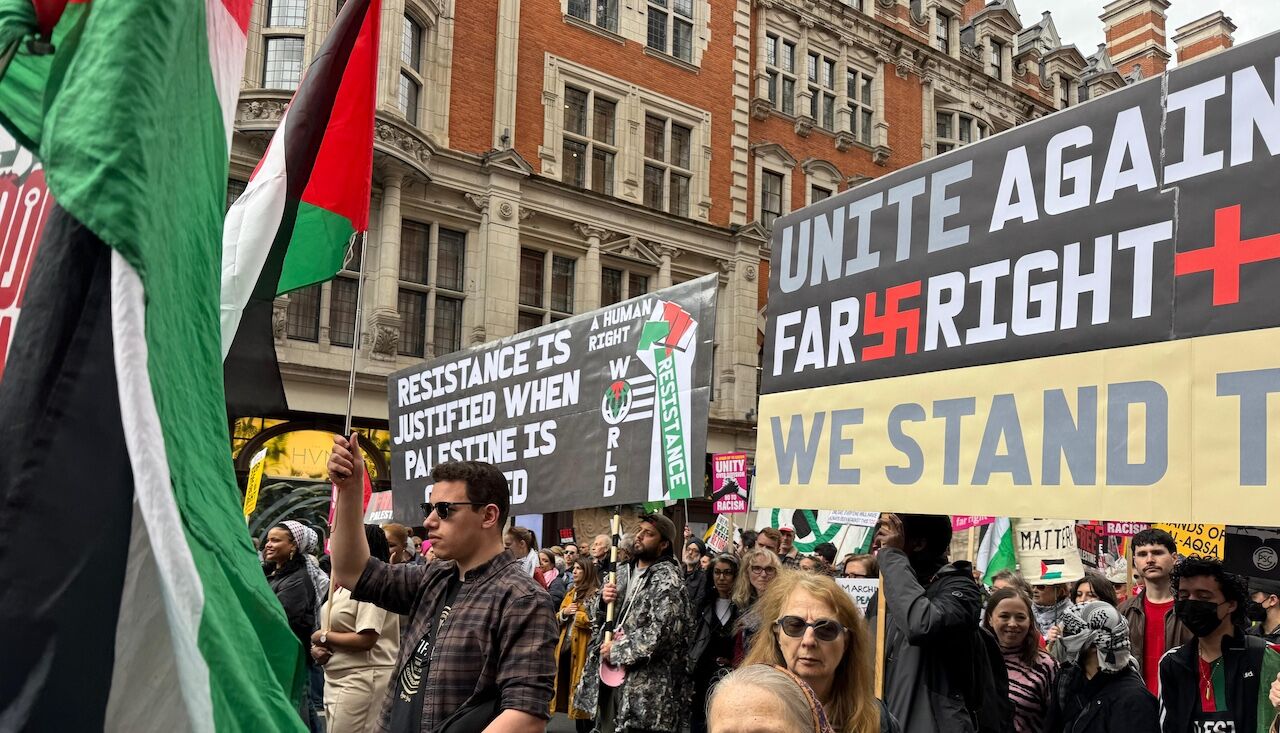 Londra’daki Nakba Yürüyüşünde 31 Gözaltı 13