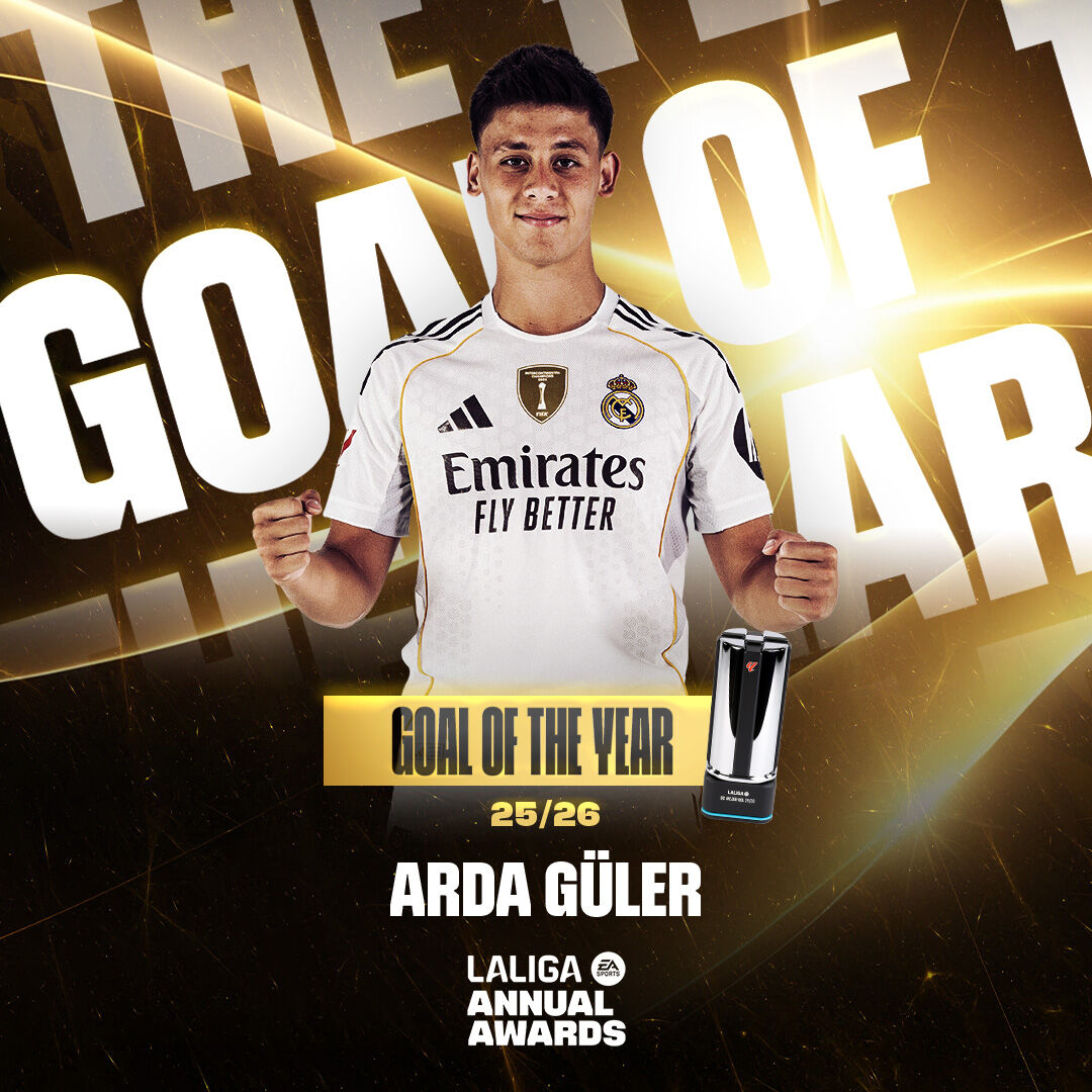 La Liga'da Yılın Golü Arda Güler'den