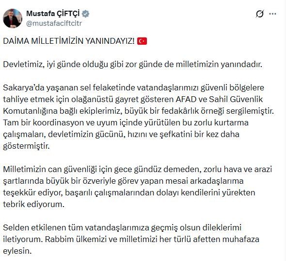 Sakarya'da dere taştı; su baskınları yaşandı (8)