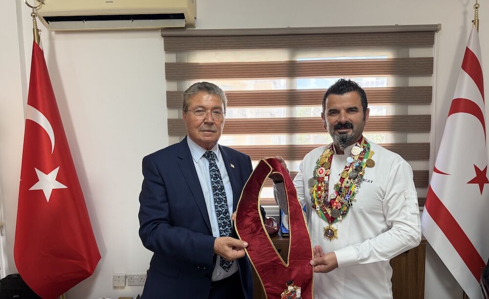 Kktc’de Gastronomi Ve Gençler Için Uluslararası Iş Birliği Adımı Kemla Coskuncay Basbakan Unal Ustel