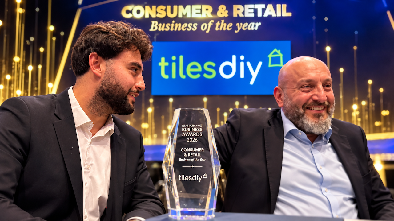 Londra’da Yılın Perakende Ödülü, Murat Yurtseven’in Tiles DIY Markasına verildi