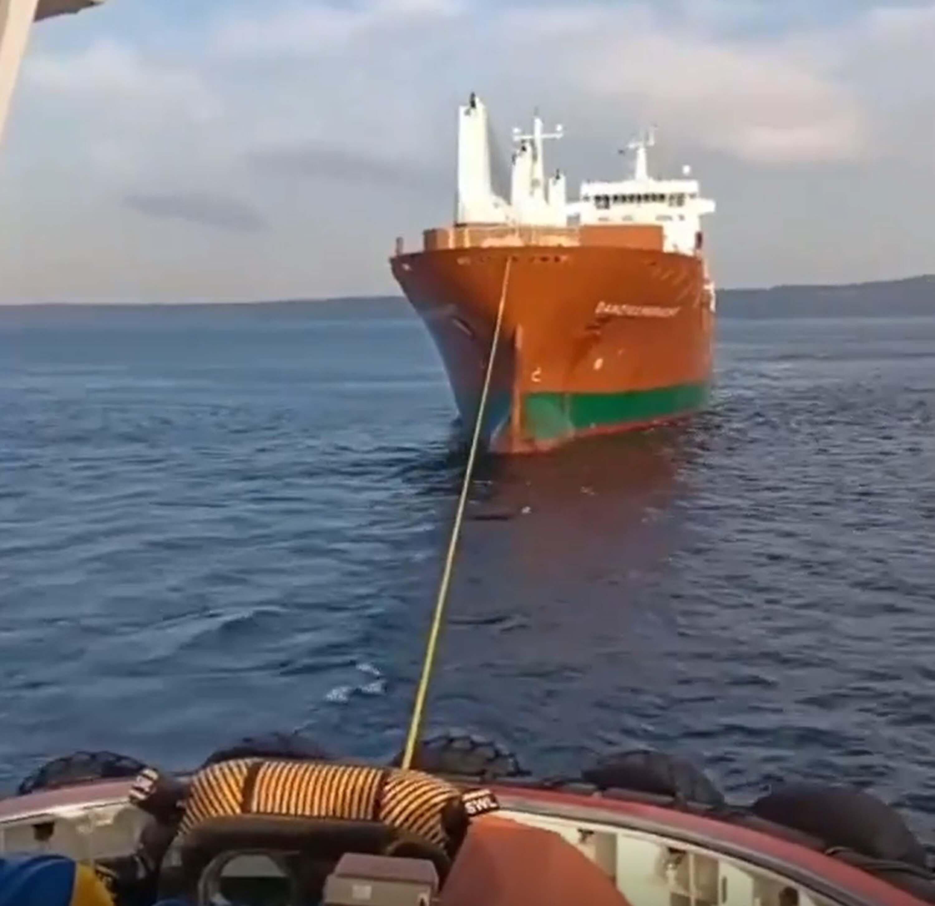 Çanakkale Boğazı'nda gemi arızası