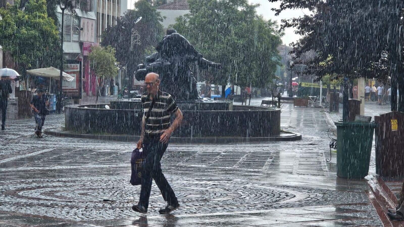 Trakya için 'kuvvetli yağış' uyarısı