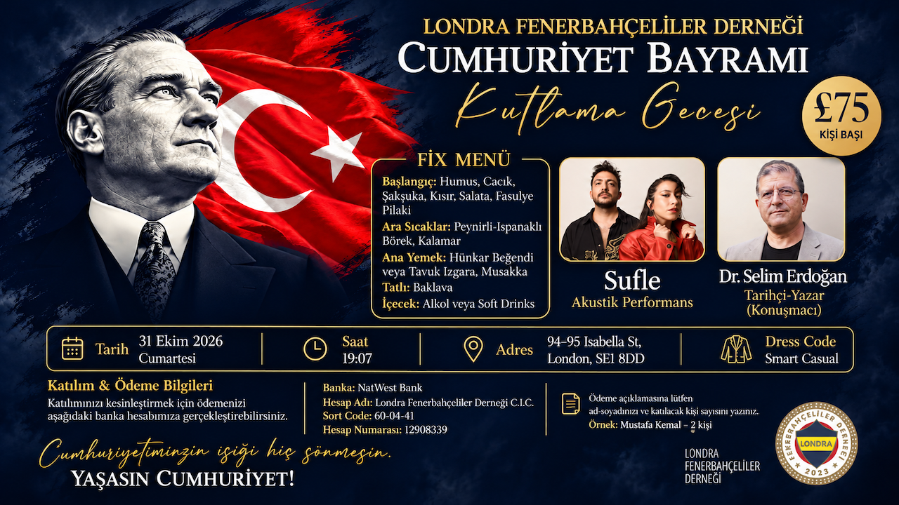 Cumhuriyet Bayramı Kutlama Gecesi Poster