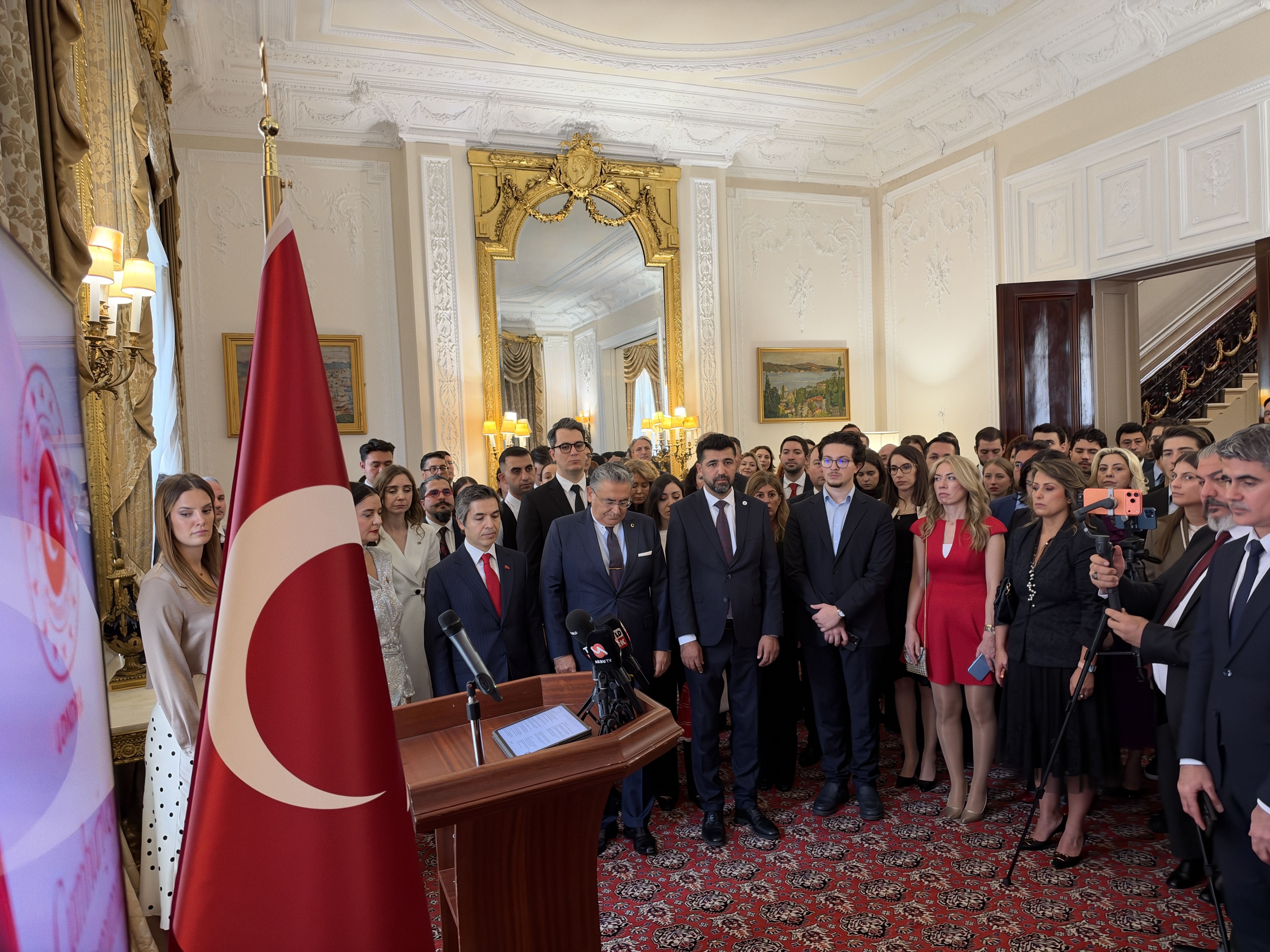 Londra Büyükelçiliği'nde 29 Ekim Cumhuriyet Resepsiyonu