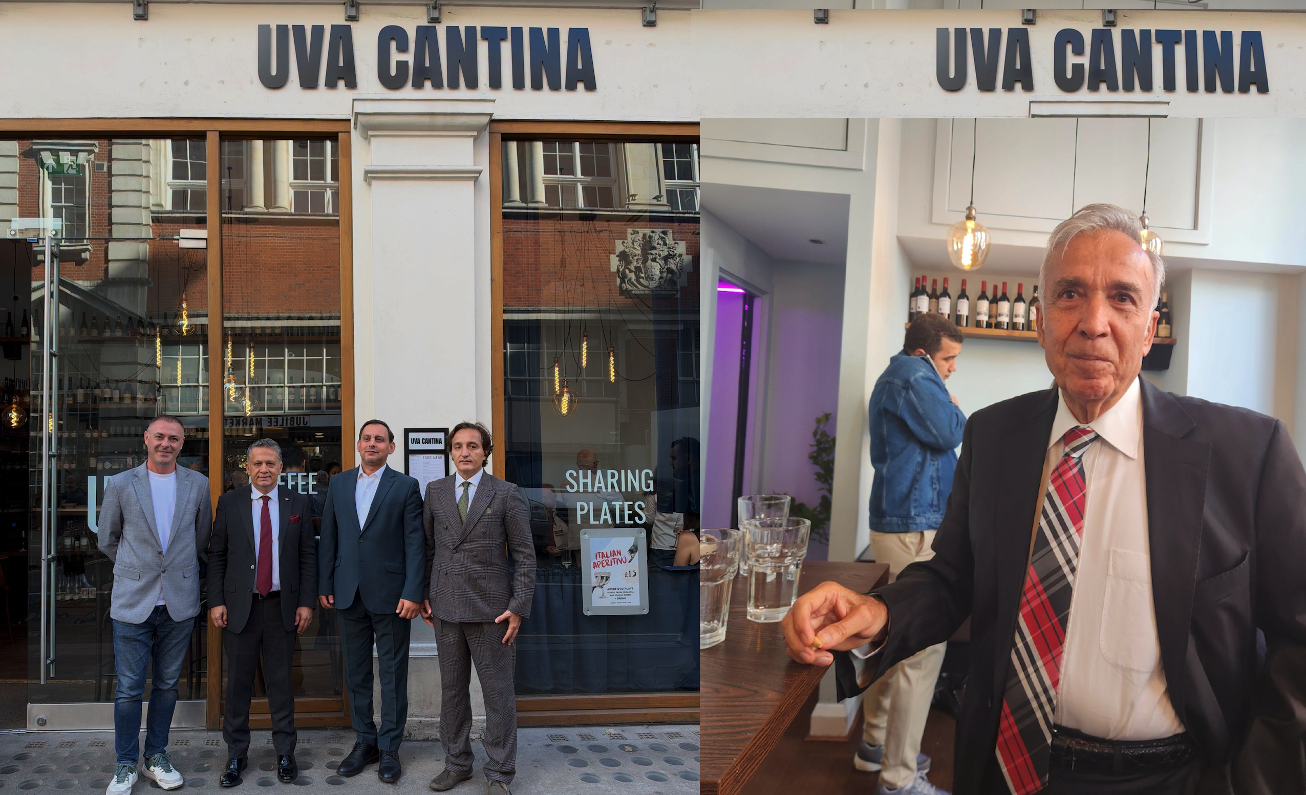 Türk ve İngiliz gazeteciler buluştu: KGK heyeti UVA CANTINA’da