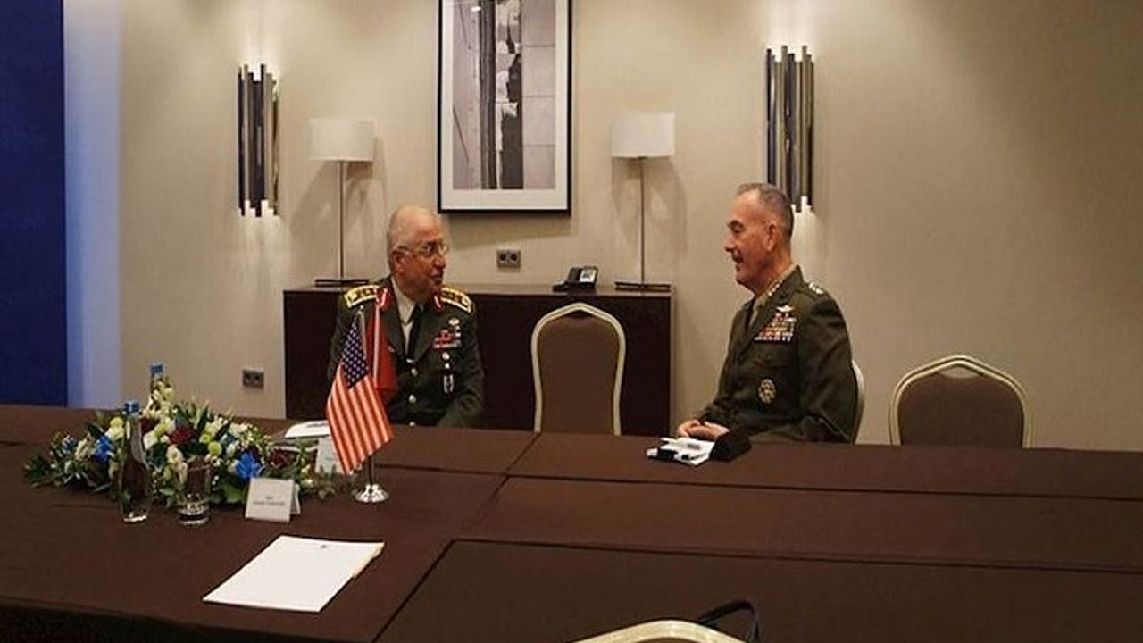 Genelkurmay Başkanı Orgeneral Güler, ABD'li mevkidaşı ile görüştü