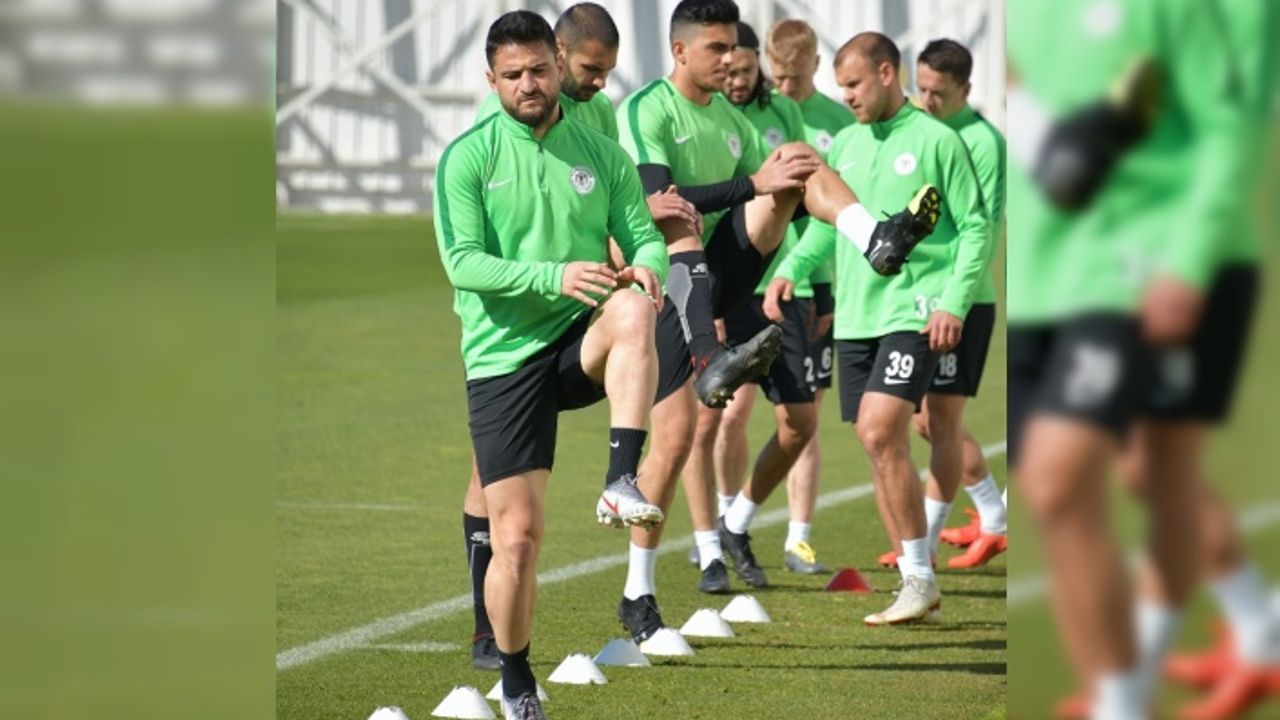 Atiker Konyaspor Beşiktaş maçına hazırlanıyor