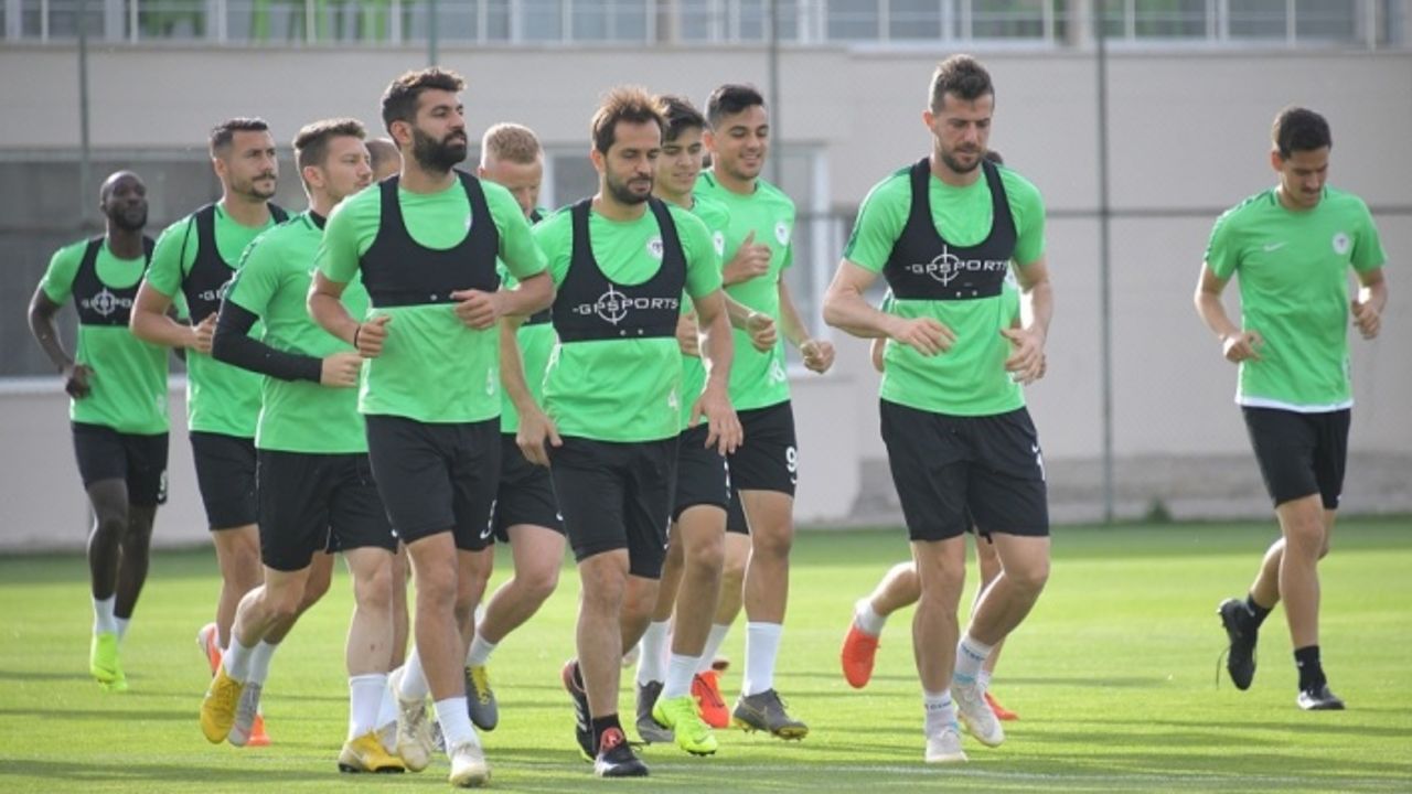 Konyaspor, Akhisarspor maçı hazırlıklarına başladı