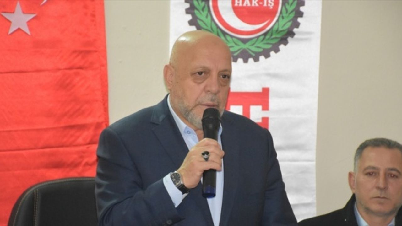 Hak-İş Genel Başkanı Mahmut Arslan'dan teröre karşı birlik ve beraberlik mesajı: