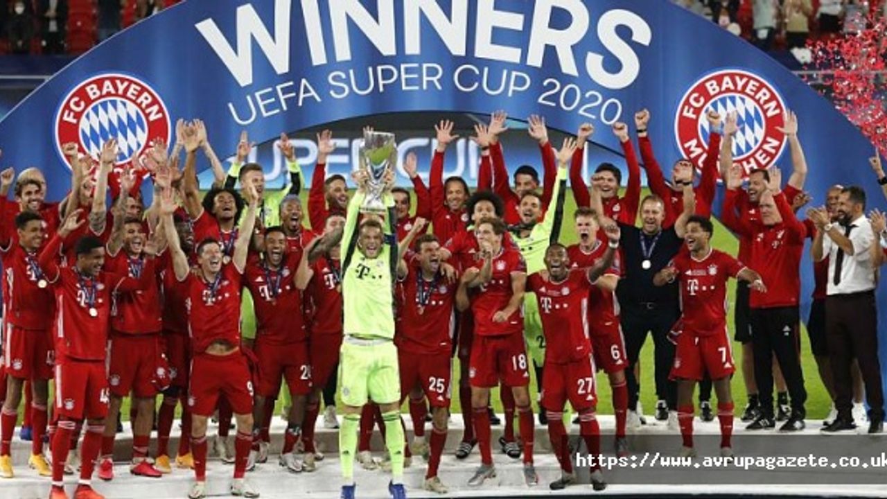 UEFA Süper Kupa Bayern Münih 2 Sevilla 1