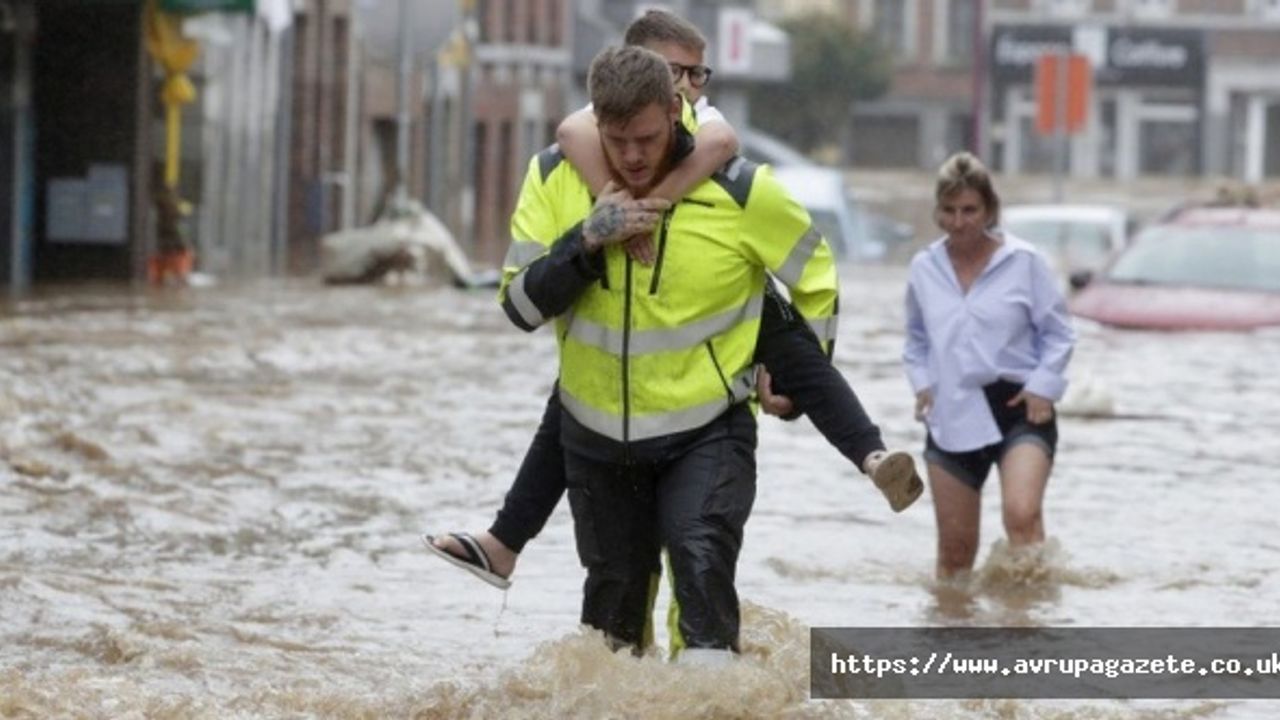 Belçika'da aşırı yağışların yol açtığı sellerde hayatını kaybedenlerin sayısının 9 oldu, 4 kişide kayıp
