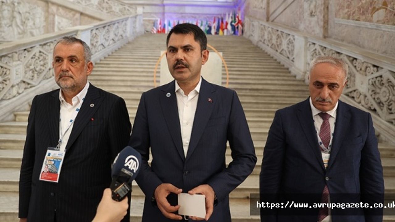 Londra Çevre Bakanları Toplantısı kapsamında Türk Bakanı Kurum, Alman ve Fransız heyetleriyle görüştü