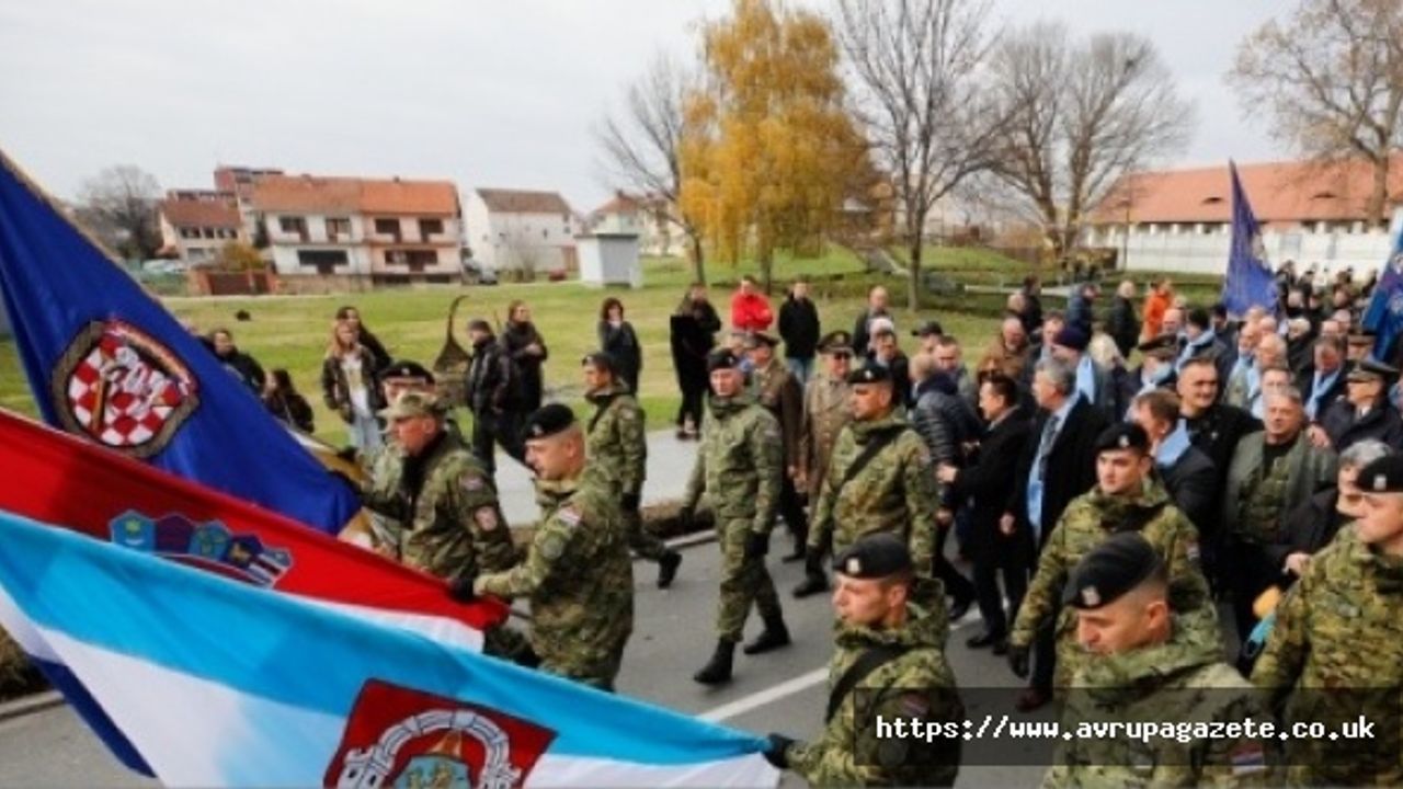 Vukovar katliamının 30'uncu yılında anma töreni