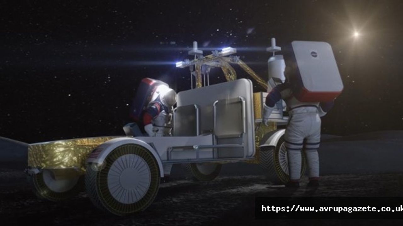 Ay aracına takılan prototip havasız ay lastiği modeliyle Michelin, Ay'a gidiyor