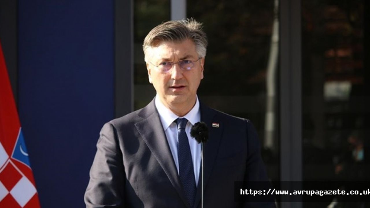 Cumhurbaşkanı Milanovic'in sözleri için Ukrayna'dan Hırvat Başbakan Plenkovic özür diledi