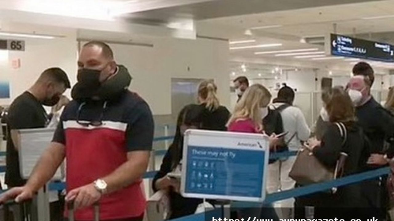 Londra'ya gitmekte olan yolcunun maske takmaması üzerine uçak havalimanına geri döndü