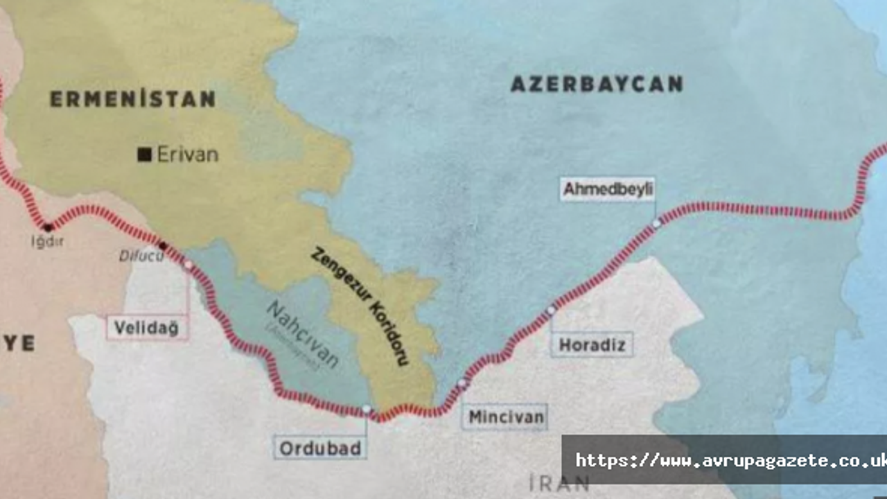 Azerbaycan'ın batı illerini Nahçıvan Özerk Cumhuriyeti'ne bağlayacak demir yolu hattında teknik çalışmalar