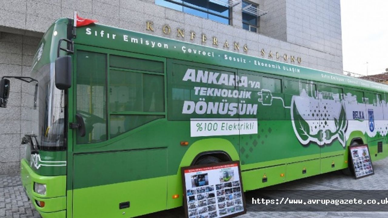 İngiltere devleti Elektrikli Otobüs Dönüşüm Projesine özel davet gönderdi, Ankara Büyükşehir Belediyesi Başkanı Mansur Yavaş açıkladı