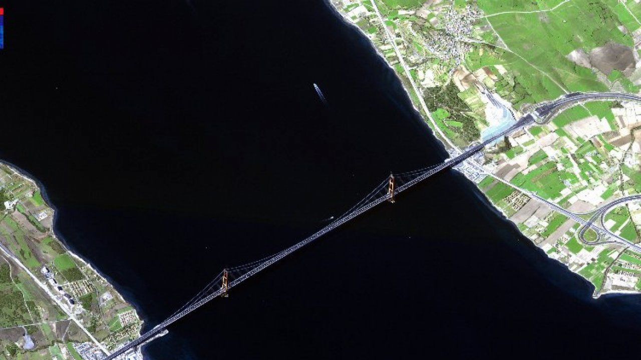 En uzun orta açıklıklı köprü fotoğraflandı