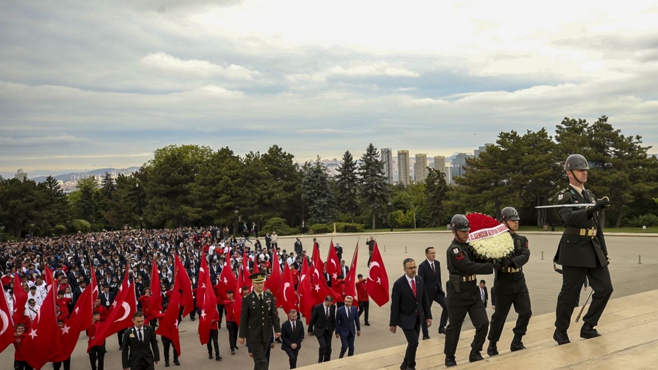 19 Mayıs Atatürk'ü Anma Gençlik ve Spor Bayramı töreni