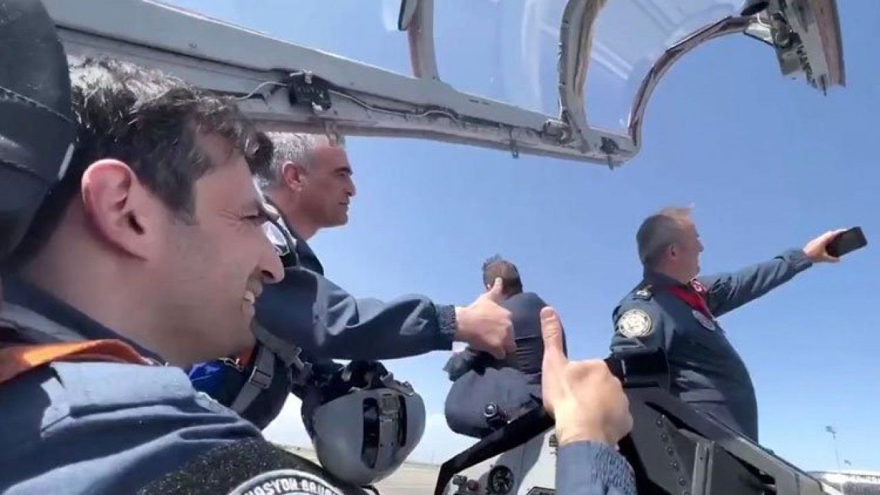 Bayraktar MİG 29 savaş uçağıyla Azerbaycan'da uçtu