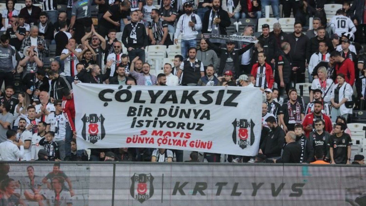 Fenerbahçe derbisinde anlamlı pankart