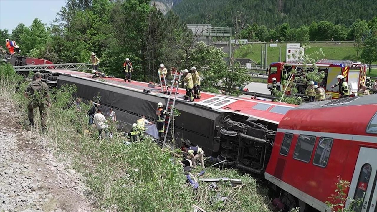 Almanya’da meydana gelen tren kazasında son durum