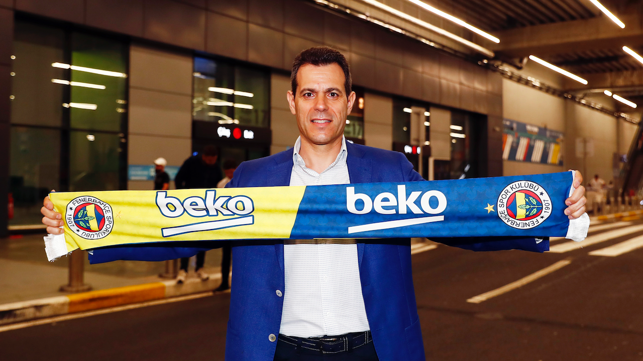 Fenerbahçe Beko'nun yeni Başantrenörü İstanbul'da