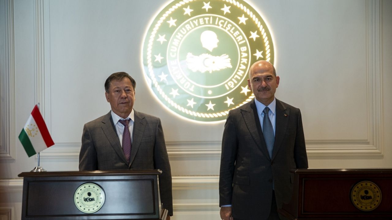 Türkiye ile Tacikistan arasında güvenlik iş birliği anlaşması imzalandı