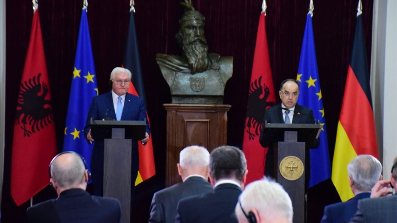Almanya Cumhurbaşkanı Steinmeier: "Arnavutluk, AB’nin dostu ve önemli ortağı"