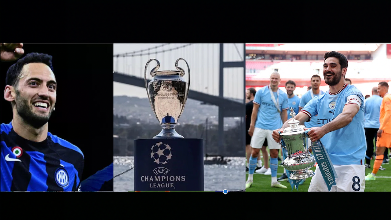 Manchester City, Inter UEFA Şampiyonlar Ligi finali