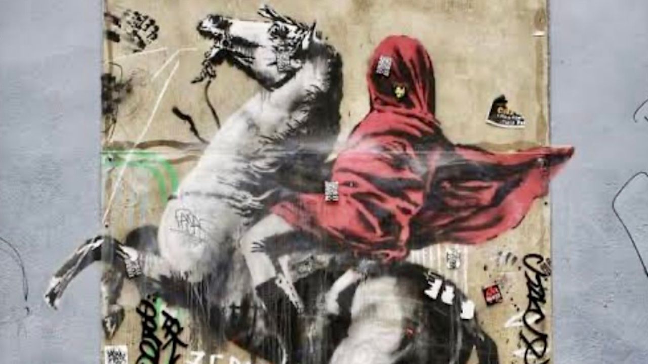 Banksy’nin Paris’te bir eseri çalındı