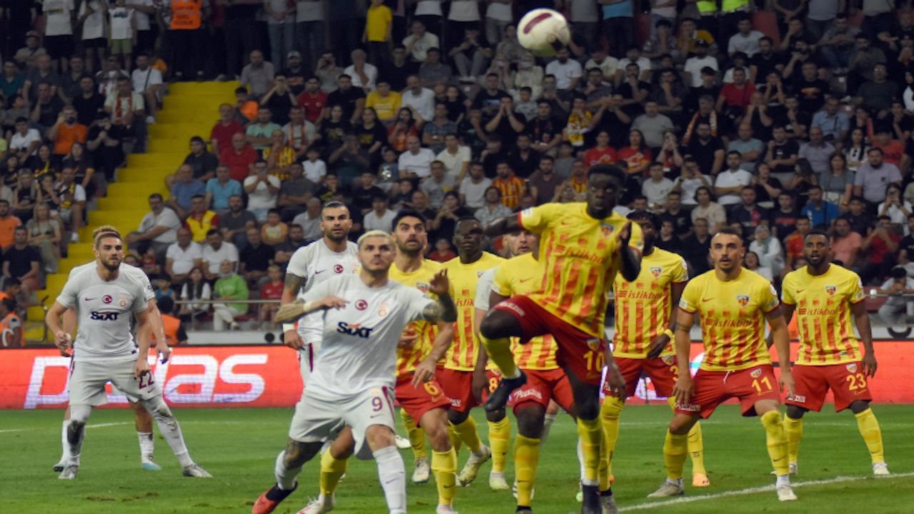 Galatasaray Mondihome Kayserispor'a takıldı