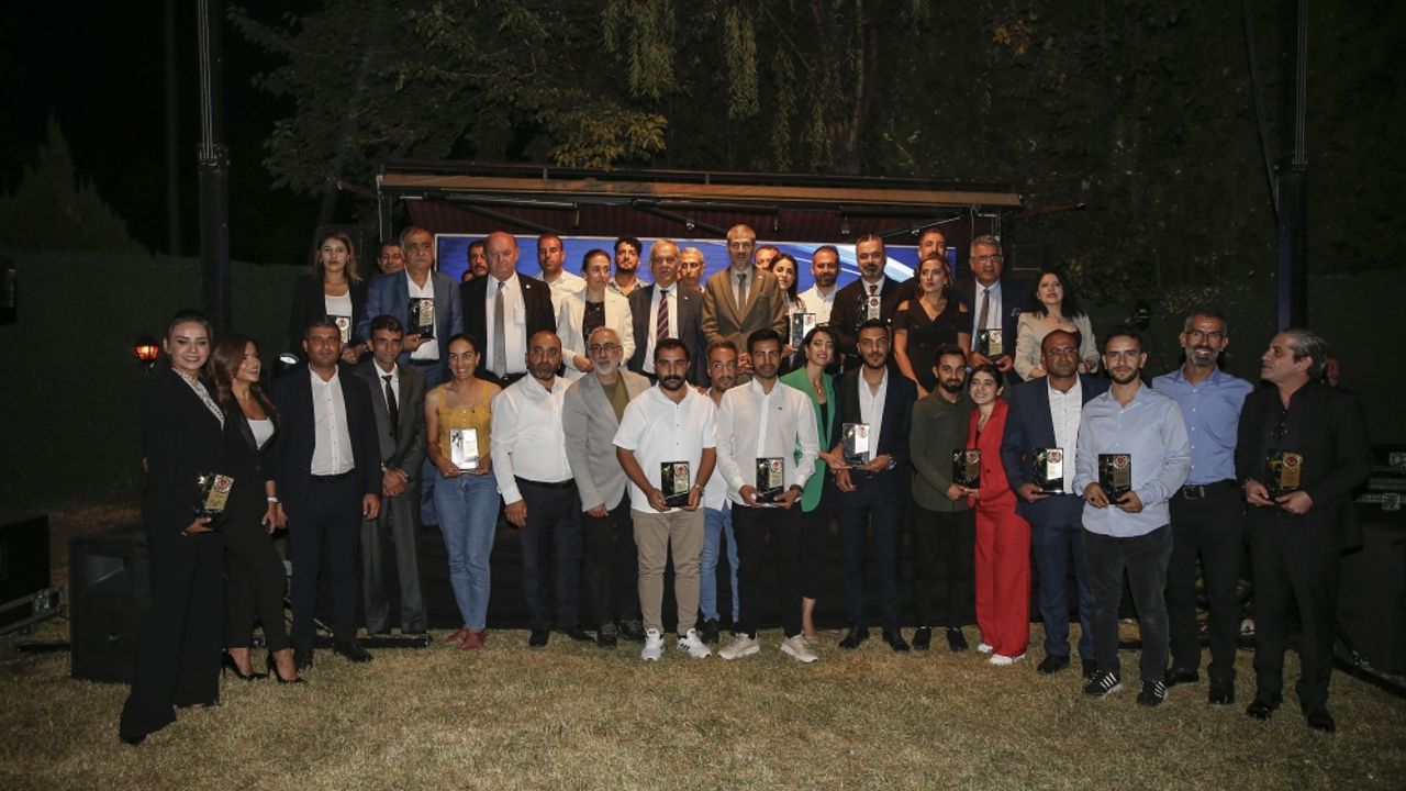 Güneydoğu Gazeteciler Cemiyetinin "Yılın Başarılı Gazetecileri Ödülleri" sahiplerini buldu