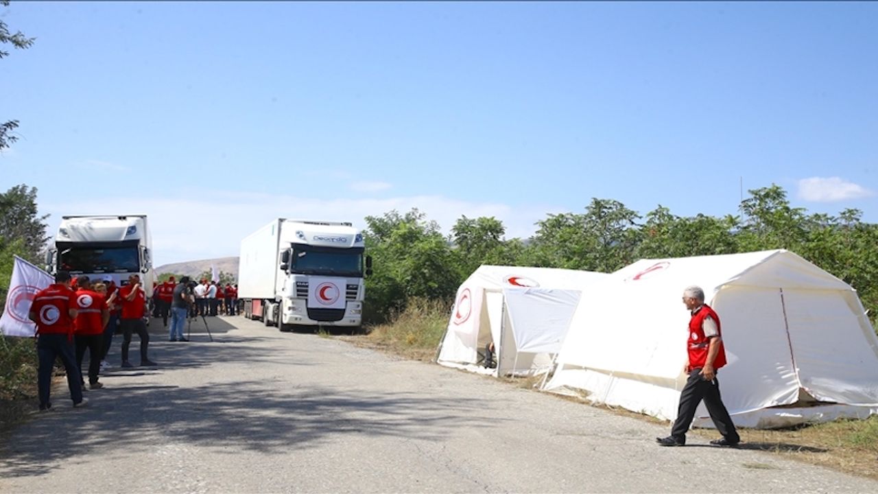 Karabağ’daki Ermeni nüfusa Rus gıda yardımı