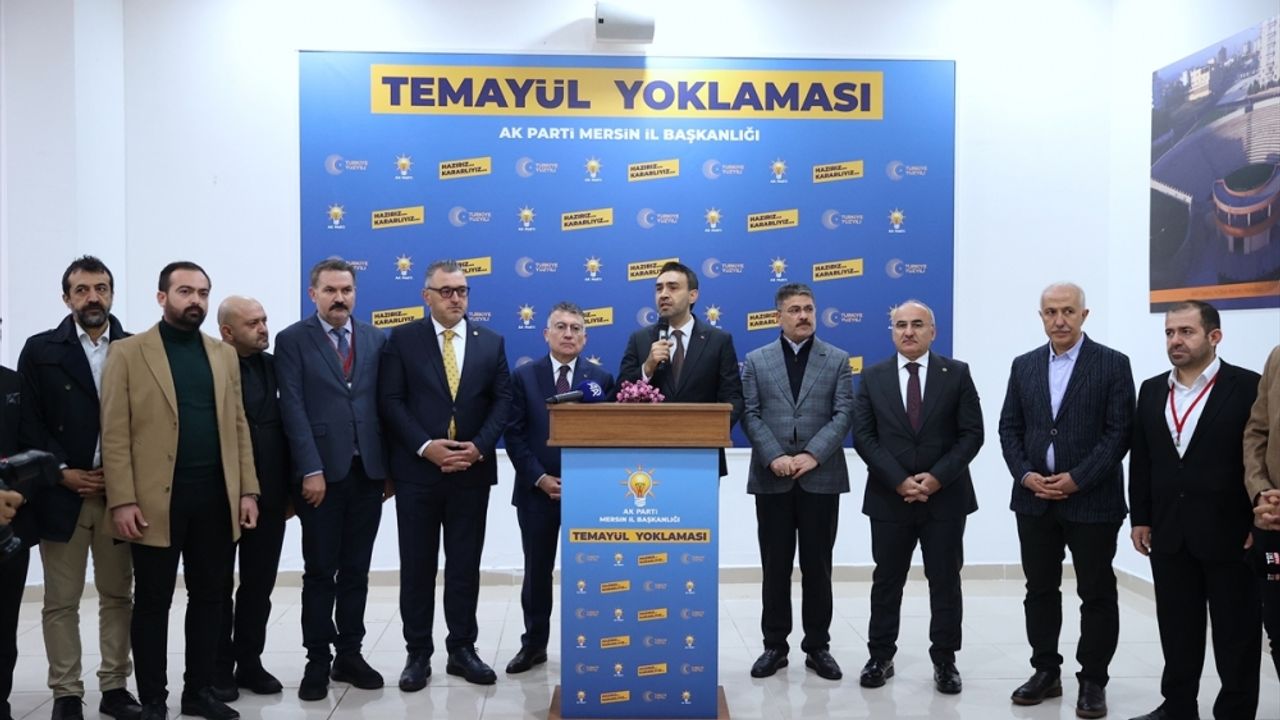 AK Parti Grup Başkanı Abdullah Güler, Mersin'de konuştu: